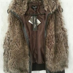 Rue 21 Furry Vest . Brand New with tags